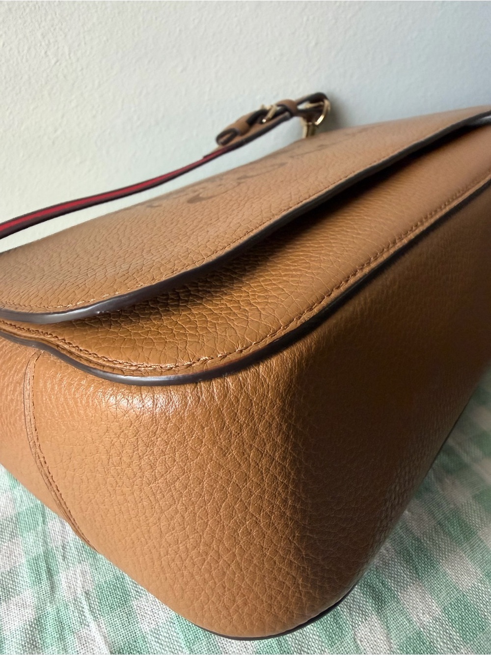 Coach Jes Light Saddle Brown Messenger Bag - Picture 4 of 13
